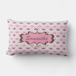 Almofada Lombar Princesa Coroa Personalized Descansar Coxim