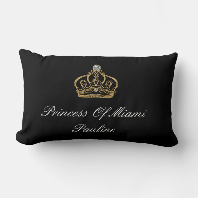 Almofada Lombar Princesa De Miami (Frente)