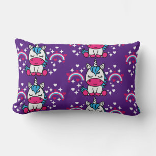 Almofada Lombar Púrpura Unicorn Pony