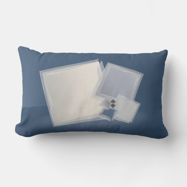 Almofada Lombar Quadrados Fibonacci Rolling (Frente)