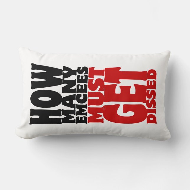 Almofada Lombar Quantos Êxitos Devem Ser Desusados (Frente)