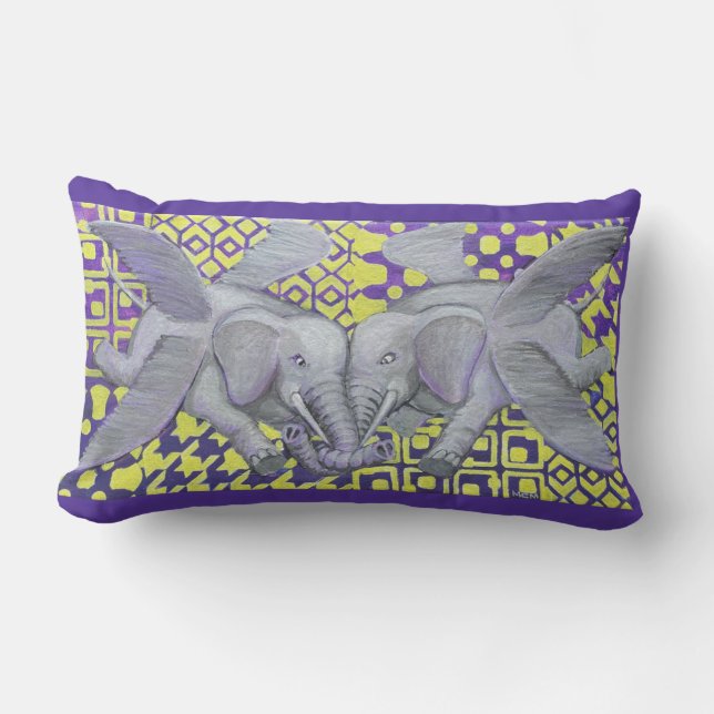 Almofada Lombar Quatro WingsFoto Alargamento (Frente)