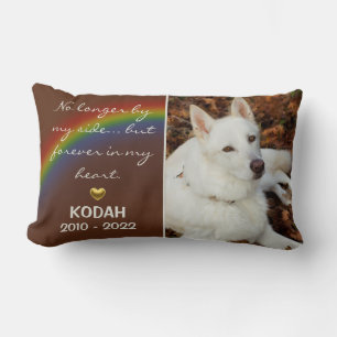 Almofada Lombar Rainbow in Memory of Pet Dog Cat Pet Memorial