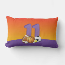 Rapariga 11 Birthday Sports Balls