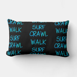 Almofada Lombar Rastejar Caminhar Surf Azul