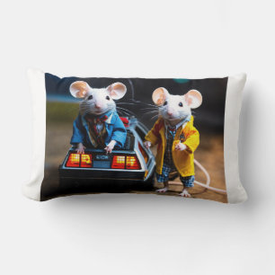 Almofada Lombar Ratos vestidos de volta ao filme futuro.