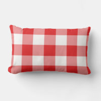 Red Gingham Pattern