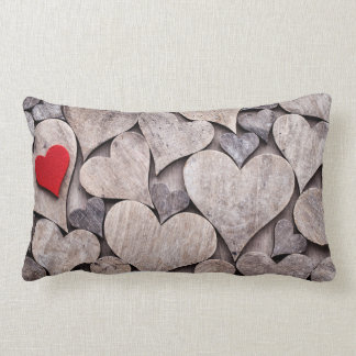 Almofada Lombar Red heart pillow. Valentines day presents.