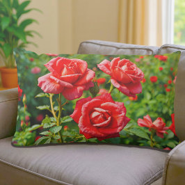 Almofada Lombar Red Roses Lumbar Pillow