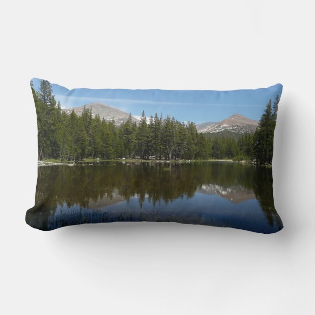 Almofada Lombar Reflexo do Lago Yosemite (Frente)