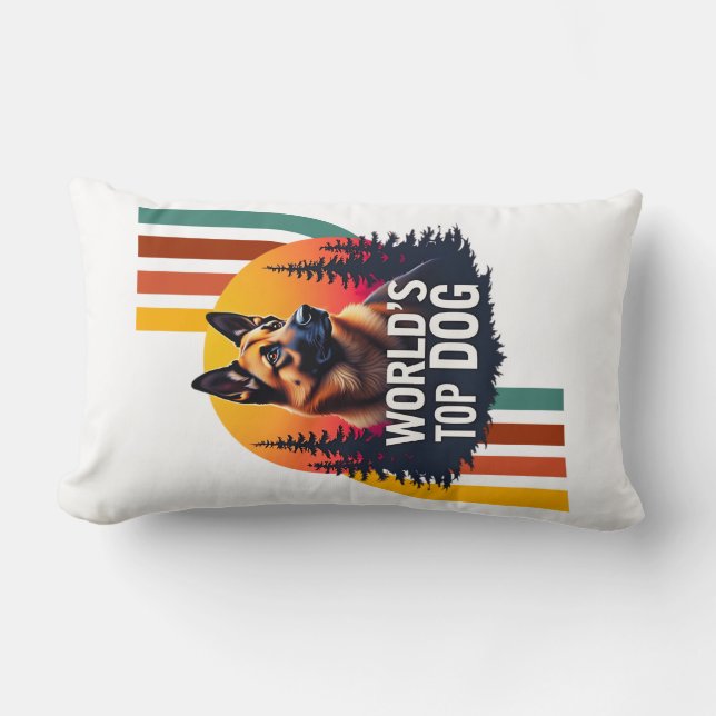 Almofada Lombar Rei dos Cães (Frente)