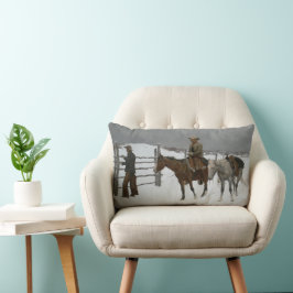 Almofada Lombar Remington é "O Fim do Cowboy".