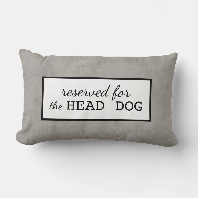 Almofada Lombar reservado para as cinzas de travesseiro e branco (Frente)