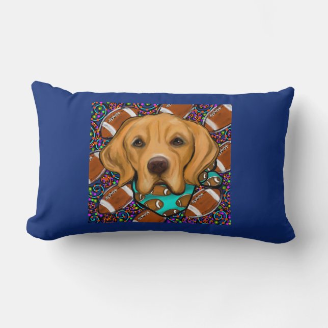 Almofada Lombar Retriever Dourado (Frente)