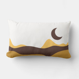 Almofada Lombar Retro Boho Moon