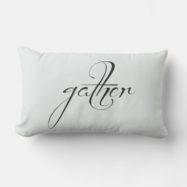 Almofada Lombar Reunir Travesseiro decorativo da Família (Frente)