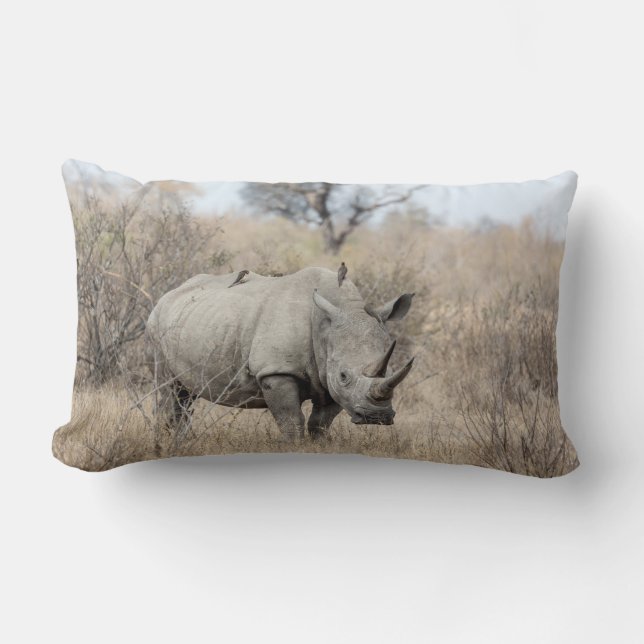 Almofada Lombar Rhino Branco (Frente)