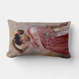 Almofada Lombar Romani Gypsy Woman Dancing (por Albert Edelsense)