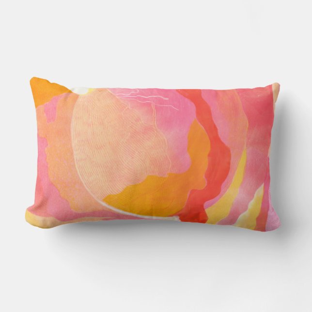 ALMOFADA LOMBAR ROSA III (Frente)