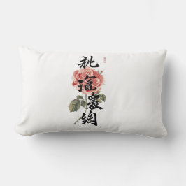 Almofada Lombar rosas flores