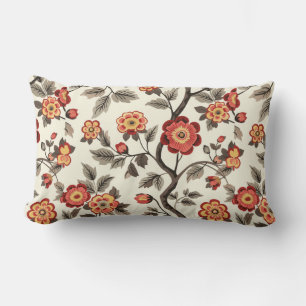 Almofada Lombar Rosas Românticos Vintage