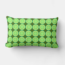 Almofada Lombar Rosquinhas de Mazipoodles Verde Revisado