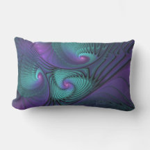 Roxo Conhece Arte Fractal Abstrato moderna Turques