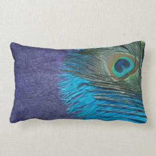 Almofada Lombar Roxo e pavão da cerceta