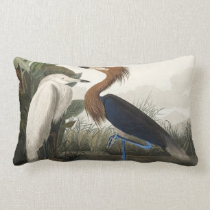 Almofada Lombar Roxo Heron de Birds da América