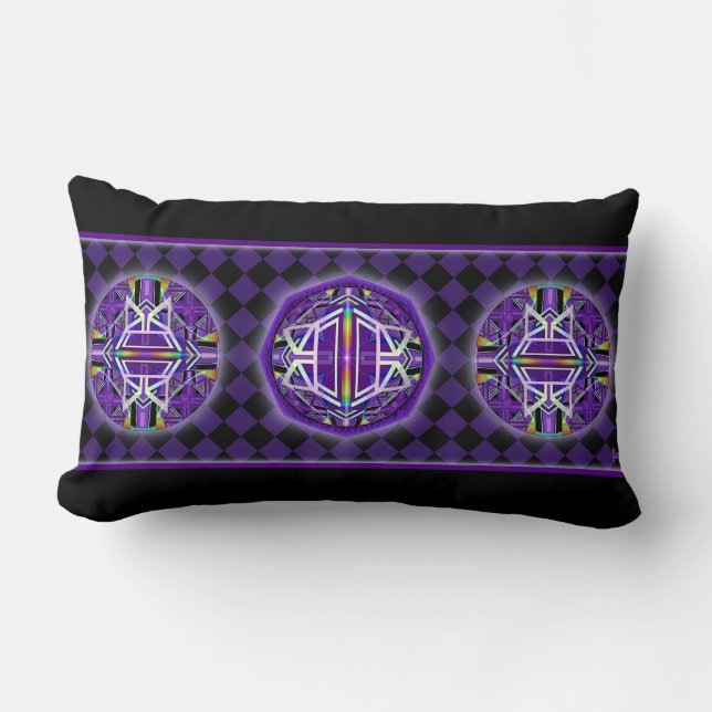 Almofada Lombar Roxo W3 (Frente)