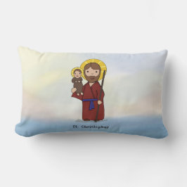 Almofada Lombar Rua, Christopher Banquete Day Santo