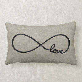 Almofada Lombar Rustic Chic Love