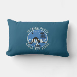 Almofada Lombar RV Décor - Blue Not Beat Camping under Stars (Nada