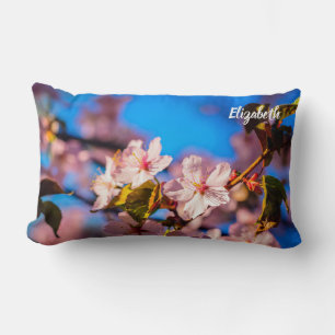 Almofada Lombar Sakura A Rosa E Azul
