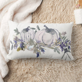 Almofada Lombar Sapphire Floral Pumpkin Adicionar Nome Puro