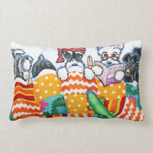 Almofada Lombar Schnauzers e Snoozes