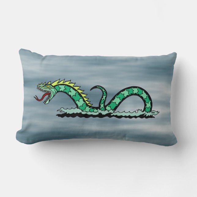 Almofada Lombar Sea Serpent (Frente)