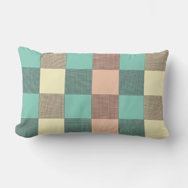 Almofada Lombar Seamless plaid pattern   (Frente)