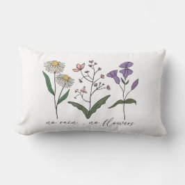 Almofada Lombar Sem chuva, Sem Flor