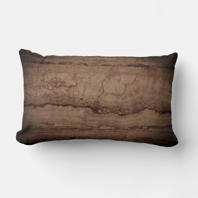 Almofada Lombar Sepia castanho-preto castanho-bravo-granito (Frente)