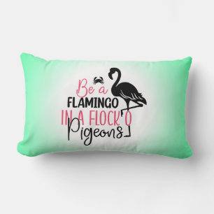 Almofada Lombar Ser Flamingo Num Bando De Porcos-27308