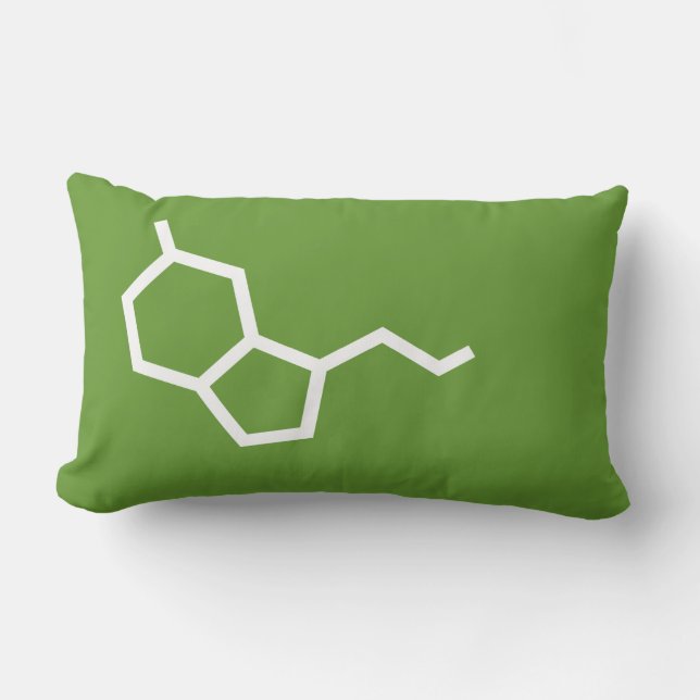 Almofada Lombar Serotonina - Dopamina - amor e felicidade (Frente)
