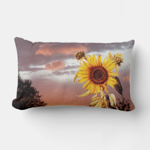 ALMOFADA LOMBAR SFLOWERS E SUNSET DE VERÃO