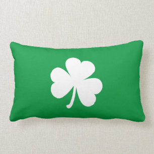 Almofada Lombar Shamrock Irlandês Personalizável