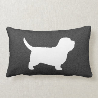 Almofada Lombar Silhueta do Petit Basset Griffon Vendeen PBGV