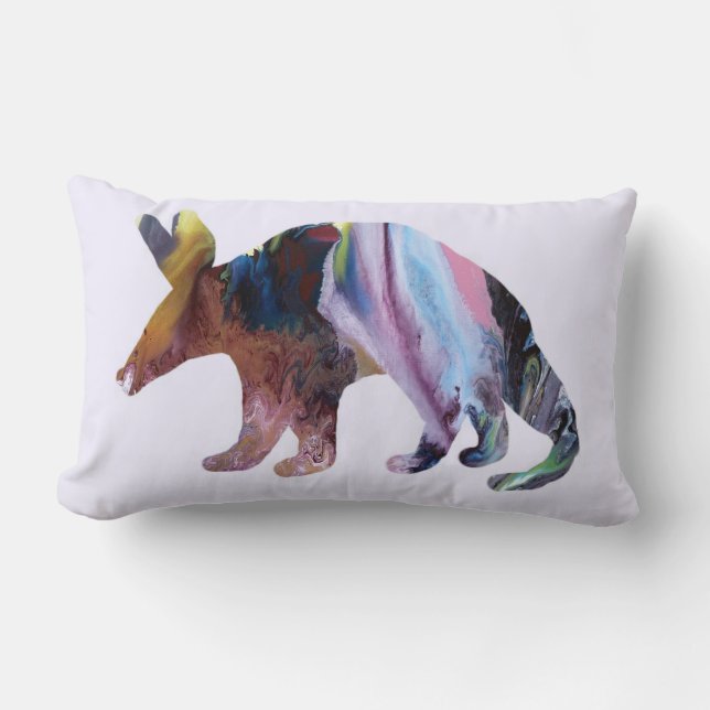 Almofada Lombar Silhueta do porco-da-terra (Frente)