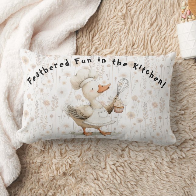 Almofada Lombar Silly Goose Kitchen Throw Pillow (Cobertor)