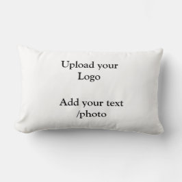 Almofada Lombar simples e mínimo adicione os detalhes do texto do 