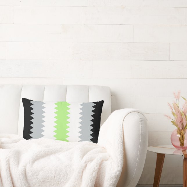 Almofada Lombar Sinalizador de Ordenação do Agender abstrato (Sofá)