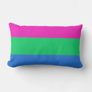 Almofada Lombar Sinalizador do Orgulho Polisexual